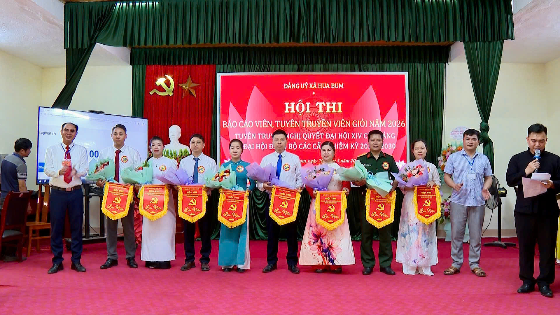 Lai Châu: Hội thi báo cáo viên, tuyên truyền viên giỏi xã Hua Bum năm 2026