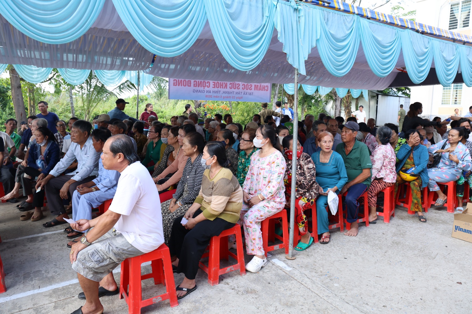 PTSC tiếp tục hành trình chăm sóc sức khỏe cộng đồng tại An Giang