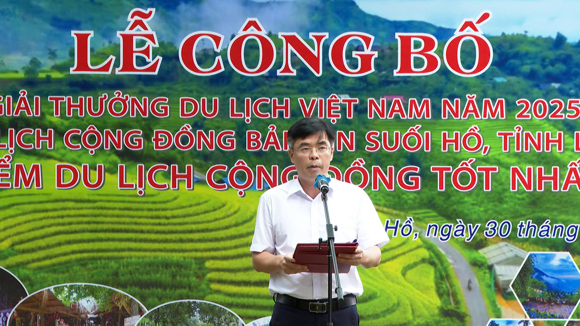 Lai Châu: Sin Suối Hồ đón nhận danh hiệu “Điểm du lịch cộng đồng tốt nhất” Việt Nam năm 2025