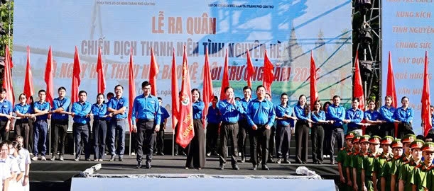 Cần Thơ ra quân Chiến dịch Thanh niên tình nguyện hè năm 2026