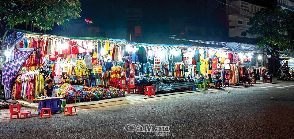 Cà Mau: Thú vị chợ đêm