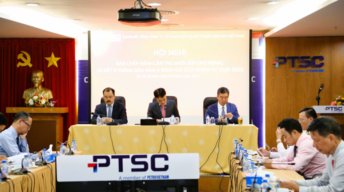 Đảng bộ PTSC sơ kết công tác 6 tháng đầu năm và đánh giá giữa nhiệm kỳ 2020-2025