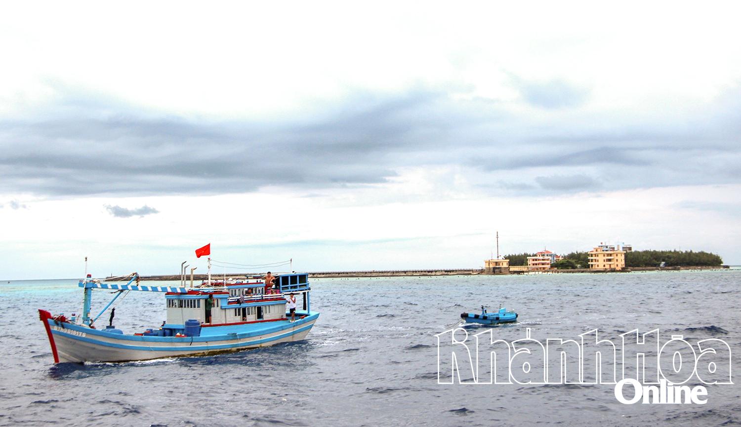 Khánh Hòa: Bến đỗ an toàn cho ngư dân ở Trường Sa Khánh Hòa: Bến đỗ an toàn cho ngư dân ở Trường Sa