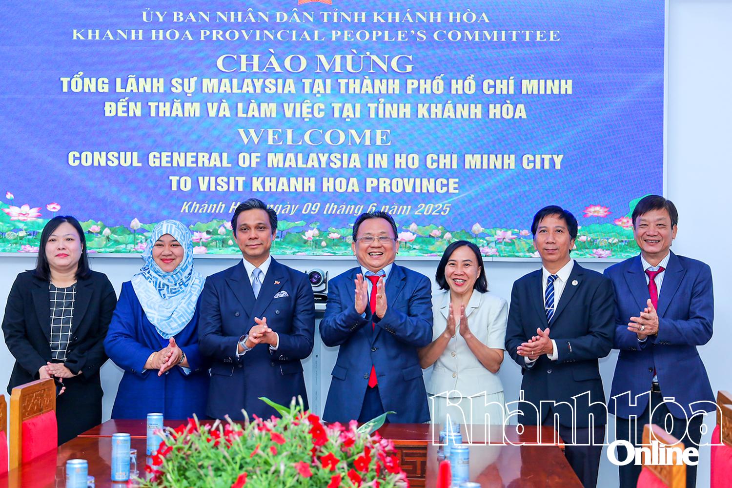 Lâm Đồng: Phó Chủ tịch Thường trực UBND tỉnh Lê Hữu Hoàng tiếp Tổng Lãnh sự Malaysia tại TP. Hồ Chí Minh