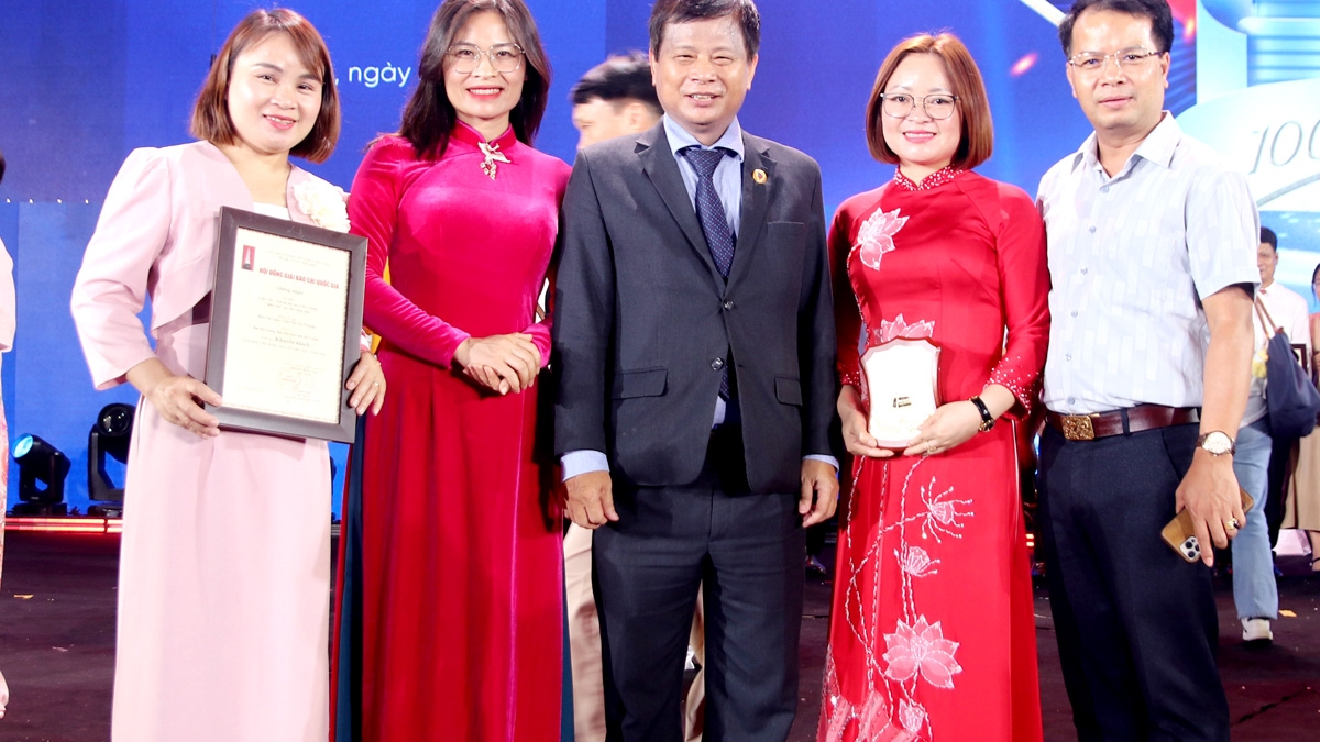 Báo Hà Giang giành Giải Khuyến khích Giải Báo chí Quốc gia lần thứ XIX