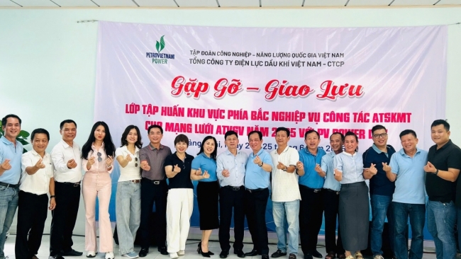 PV Power nâng cao nghiệp vụ an toàn sức khỏe môi trường cho các đơn vị thành viên