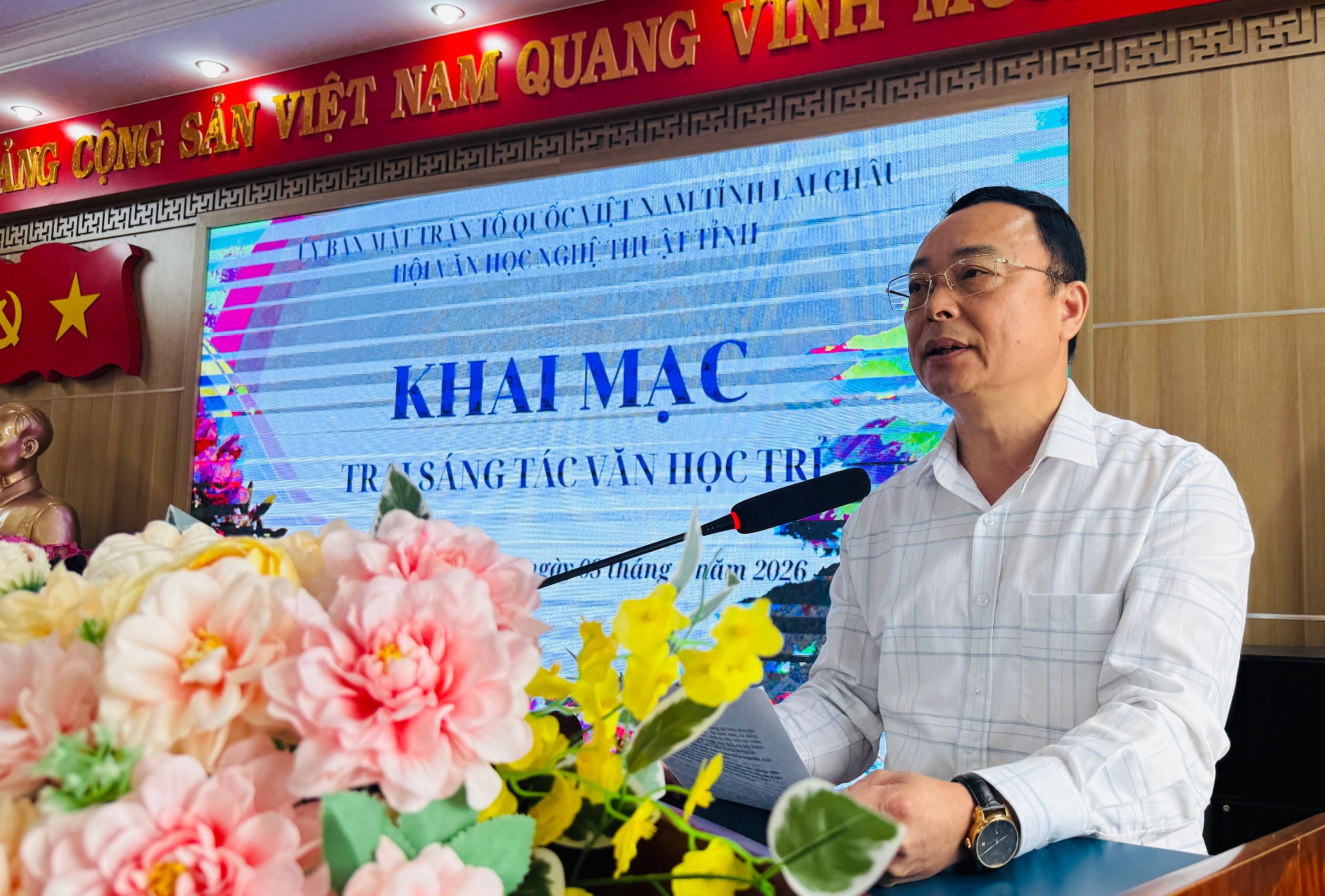 Lai Châu lần đầu tiên tổ chức Trại sáng tác văn học trẻ