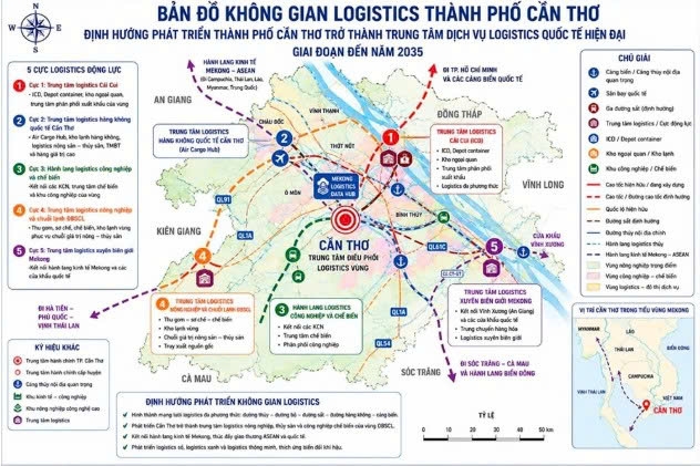 TP Cần Thơ tìm giải pháp phát triển logistics với vai trò trung tâm vùng ĐBSCL