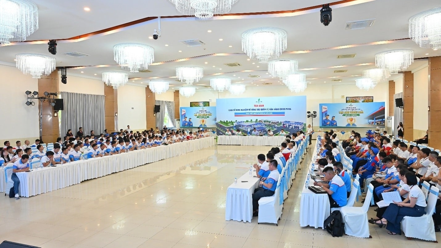 PVOIL tăng cường kết nối, lan tỏa kinh nghiệm quản lý, vận hành trong toàn hệ thống
