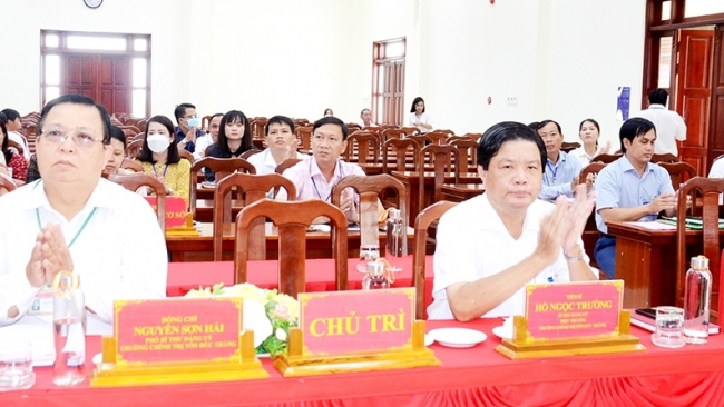 Trường Chính trị Tôn Đức Thắng triển khai nhiệm vụ 6 tháng cuối năm