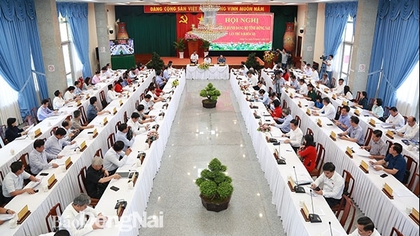 Đồng Nai: Khai mạc hội nghị Ban Chấp hành Đảng bộ tỉnh lần thứ 8 khóa XI