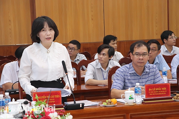Đồng Nai: Chủ tịch UBND tỉnh Cao Tiến Dũng làm việc với TP.Long Khánh và huyện Xuân Lộc về phát triển kinh tế - xã hội