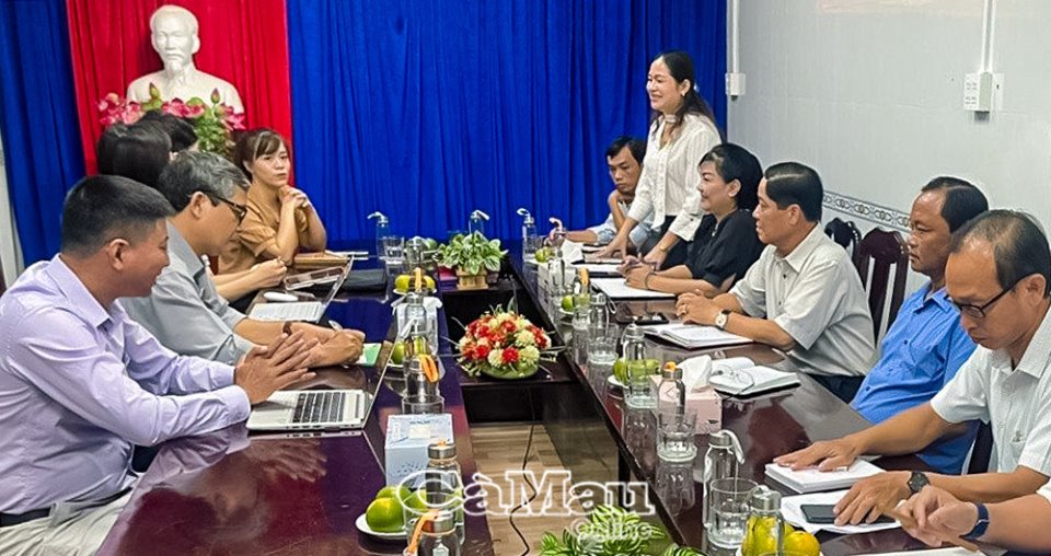 Cà Mau: Đề xuất dự án thích nghi biến đổi khí hậu ở huyện U Minh