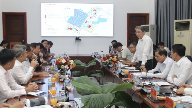 Khánh Hòa: Lãnh đạo tỉnh làm việc với Liên danh Becamex IDC – VSIP