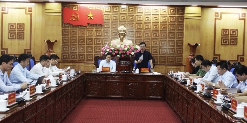 Ban Tuyên giáo và Dân vận Trung ương làm việc tại Lai Châu