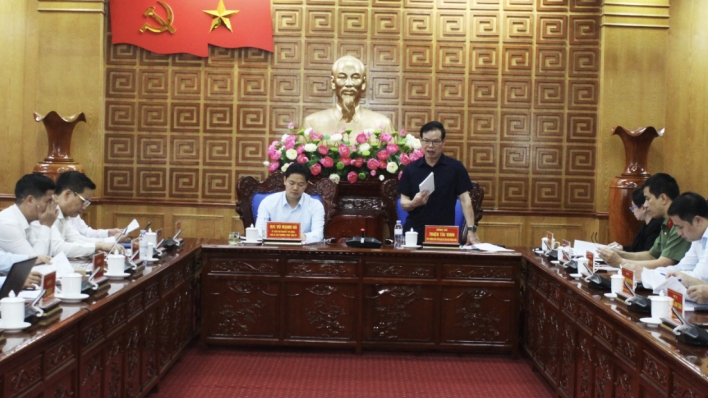Ban Tuyên giáo và Dân vận Trung ương làm việc tại Lai Châu