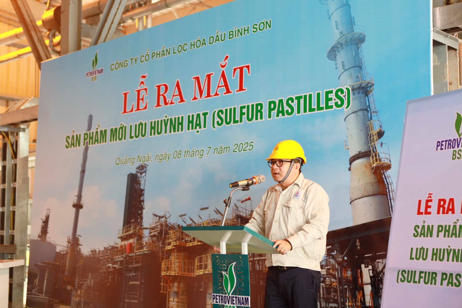 BSR chính thức ra mắt sản phẩm lưu huỳnh hạt: Bước tiến mới trong tối ưu hóa sản phẩm
