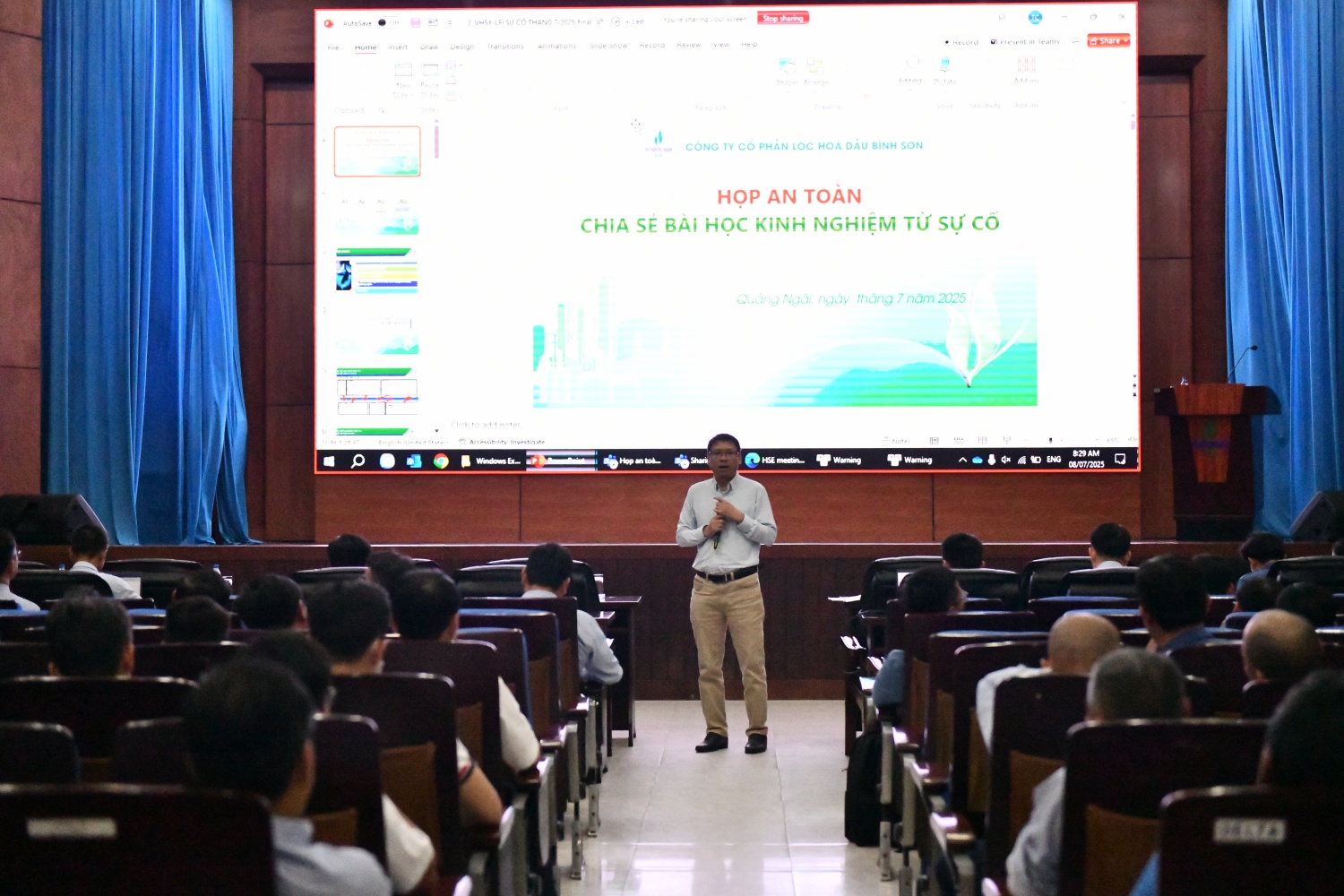 BSR đạt gần 52 triệu giờ công an toàn, tiếp tục xây dựng môi trường làm việc an toàn
