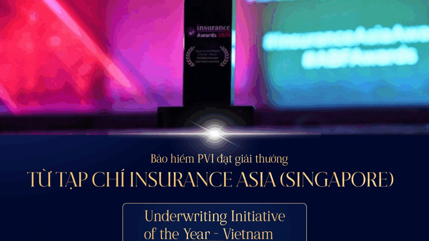 Bảo hiểm PVI chinh phục loạt giải thưởng quốc tế danh giá