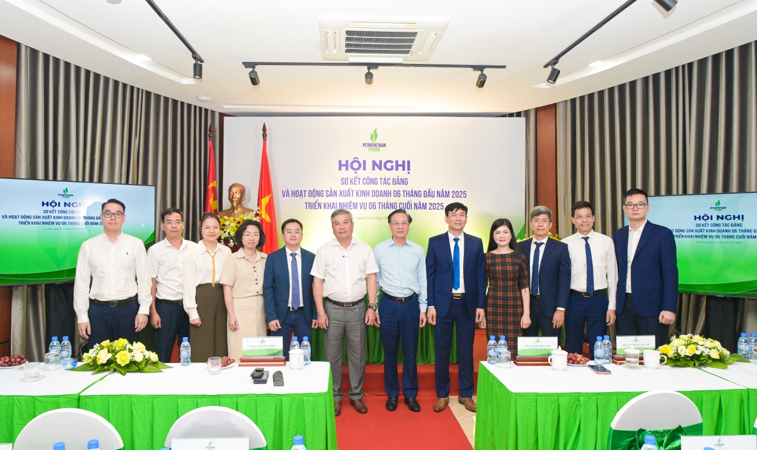 PVNDB sơ kết công tác Đảng và hoạt động SXKD 6 tháng đầu năm 2025