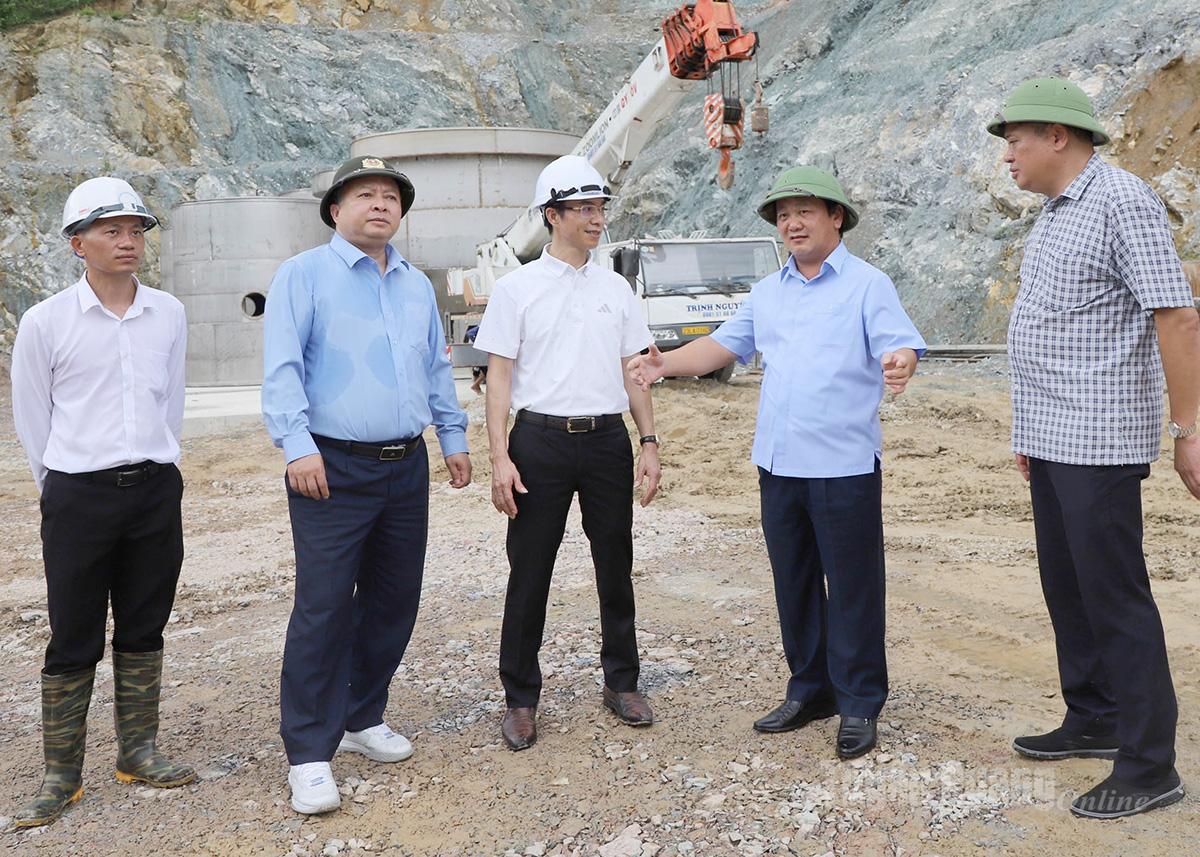 Tuyên Quang: Bí thư Tỉnh ủy Hầu A Lềnh kiểm tra tiến độ các dự án trọng điểm