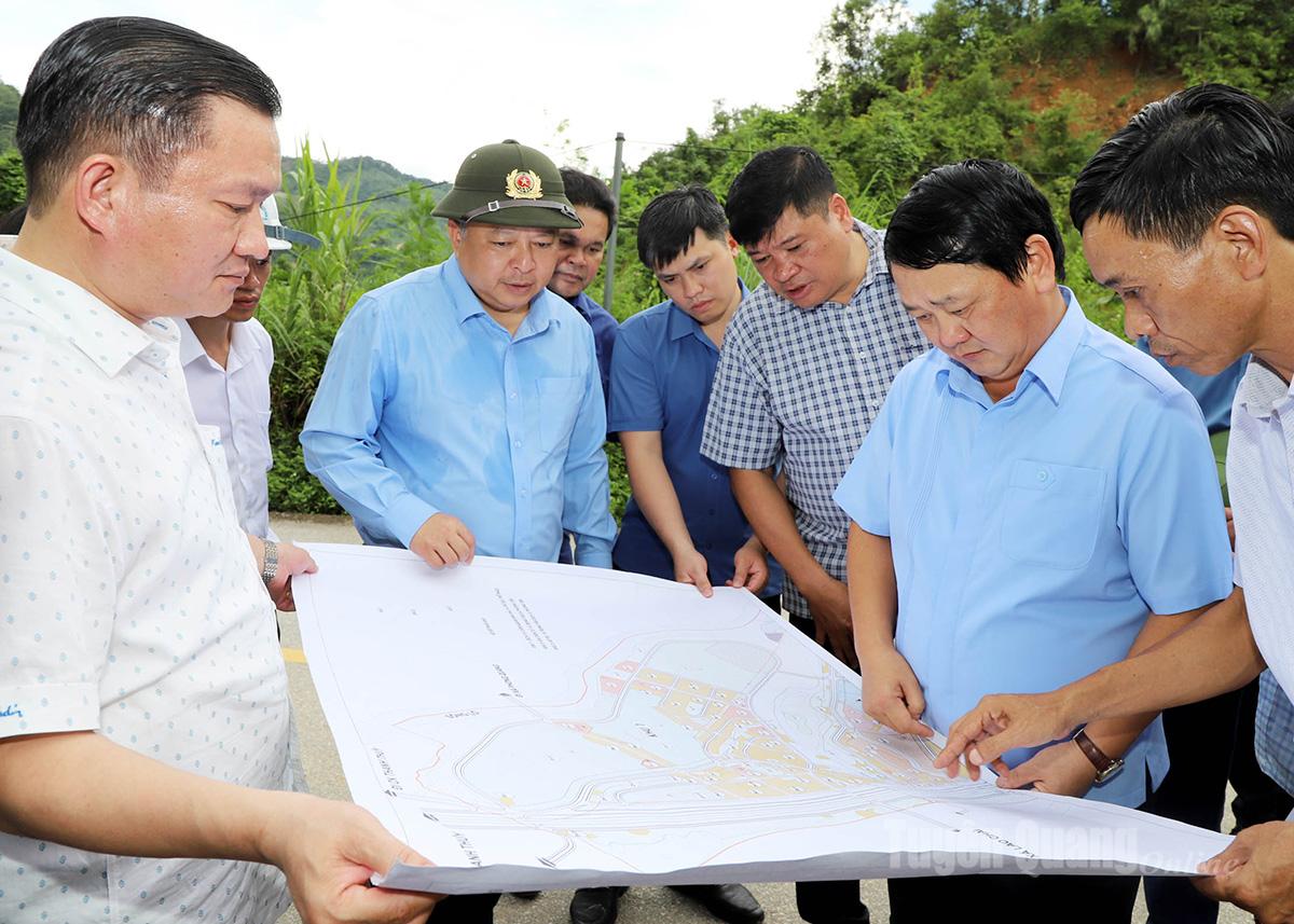 Tuyên Quang: Bí thư Tỉnh ủy Hầu A Lềnh kiểm tra tiến độ các dự án trọng điểm