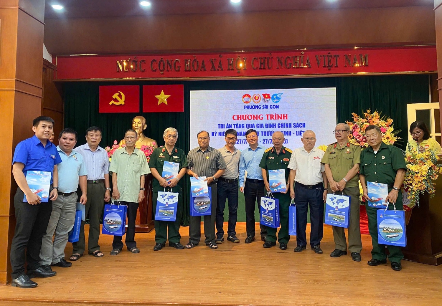 PVTrans tổ chức các hoạt động tri ân nhân kỷ niệm 78 năm Ngày Thương binh - Liệt sĩ