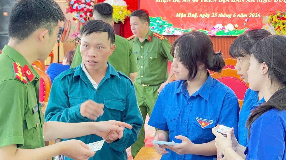 Tuyên Quang: Mậu Duệ nâng cao chất lượng phục vụ từ chính quyền số