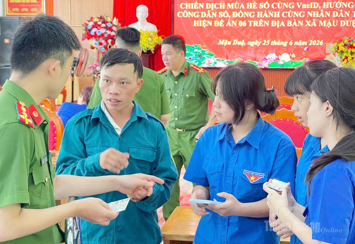 Tuyên Quang: Mậu Duệ nâng cao chất lượng phục vụ từ chính quyền số Tuyên Quang: Mậu Duệ nâng cao chất lượng phục vụ từ chính quyền số