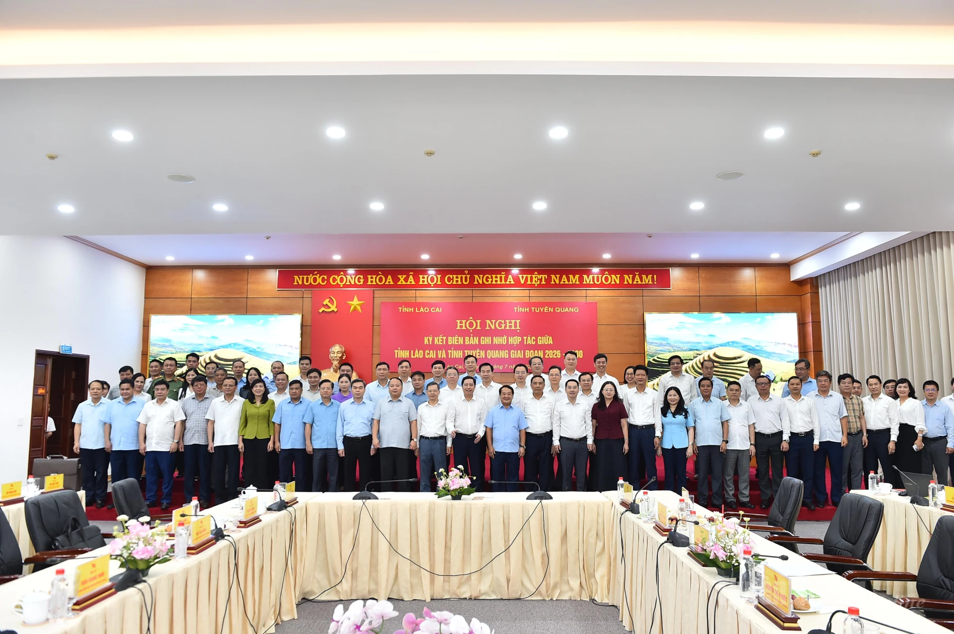 Tuyên Quang - Lào Cai ký kết Biên bản ghi nhớ hợp tác giai đoạn 2026 - 2030 Tuyên Quang - Lào Cai ký kết Biên bản ghi nhớ hợp tác giai đoạn 2026 - 2030