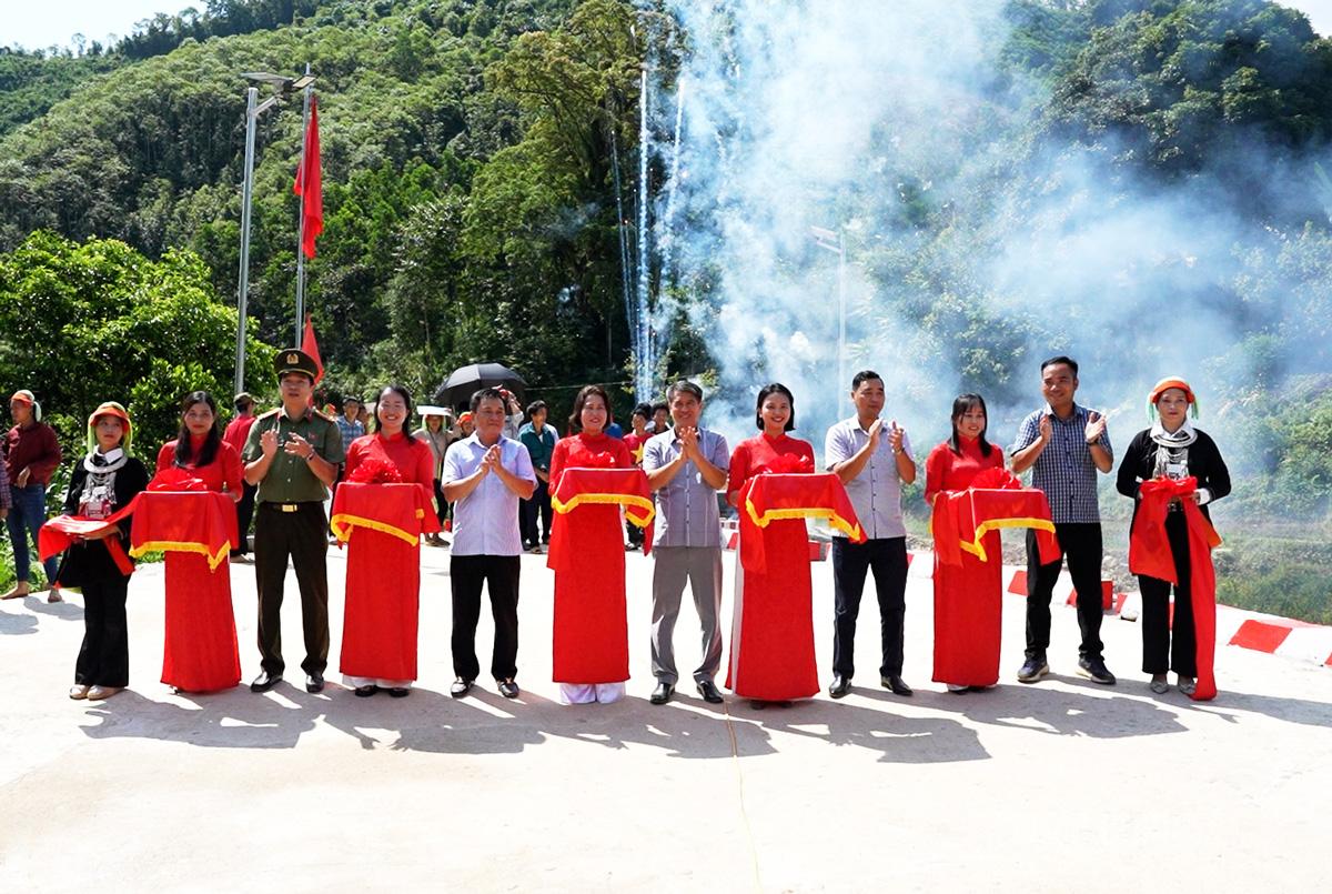 Tuyên Quang: Khánh thành công trình cầu và tuyến đường bê tông tại xã Ngọc Đường