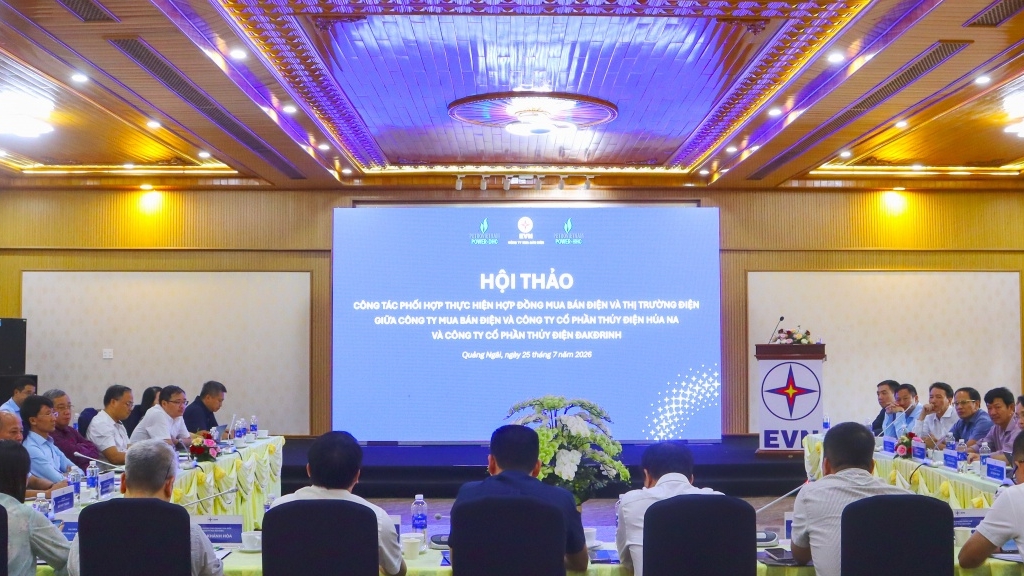 PV Power HHC và PV Power DHC tăng cường phối hợp, nâng cao hiệu quả tham gia thị trường điện