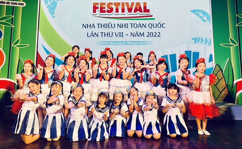 Bến Tre đạt giải A toàn đoàn Festival Nhà Thiếu nhi toàn quốc lần thứ VII năm 2022