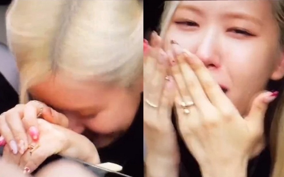 Sao Hàn hôm nay 20/8: Rosé (BLACKPINK) rơi nước mắt hạnh phúc vì lâu ngày mới được gặp fan