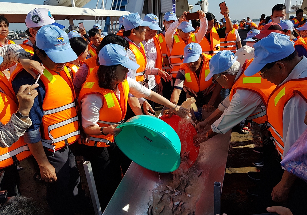 An Giang: Lễ thả cá trên sông Hậu dời lại dịp Trung thu - rằm tháng 8