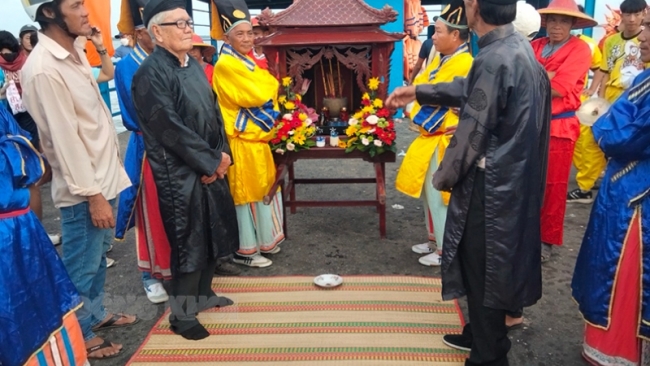 Bến Tre: Lễ hội Nghinh ông Nam Hải tại xã Bình Thắng