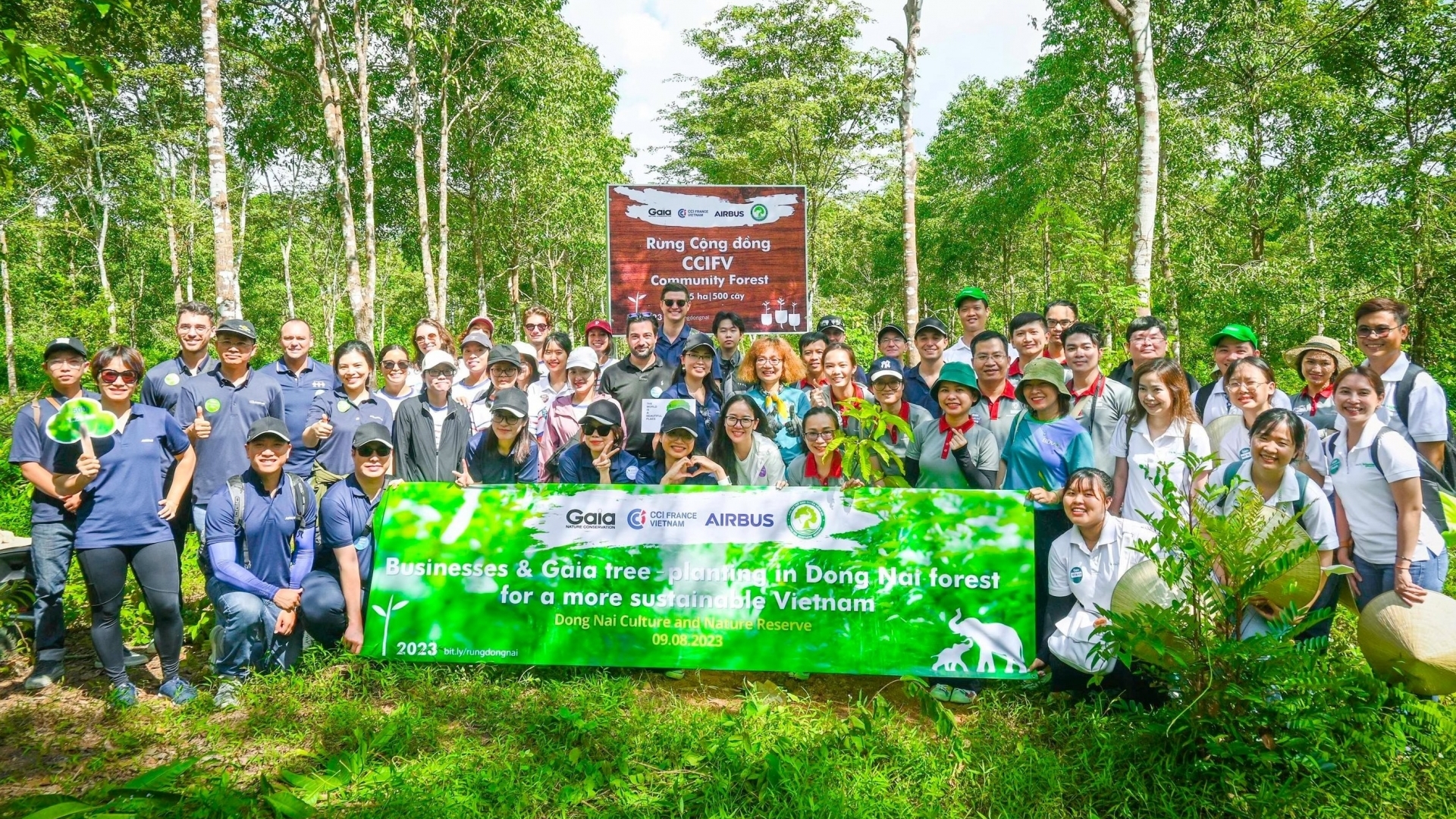 Đồng Nai: Trồng 1,25ha rừng tại Khu Dự trữ sinh quyển