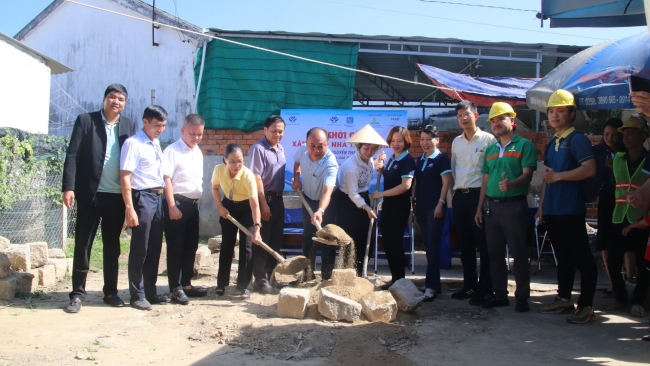 Khánh Hòa: Hội Doanh nhân trẻ khởi công xây căn nhà thứ 12 cho người nghèo