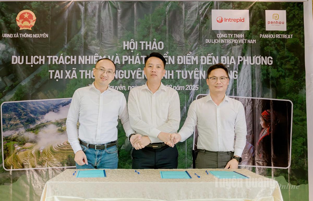 Tuyên Quang: Hội thảo phát triển du lịch trách nhiệm và bền vững tại xã Thông Nguyên