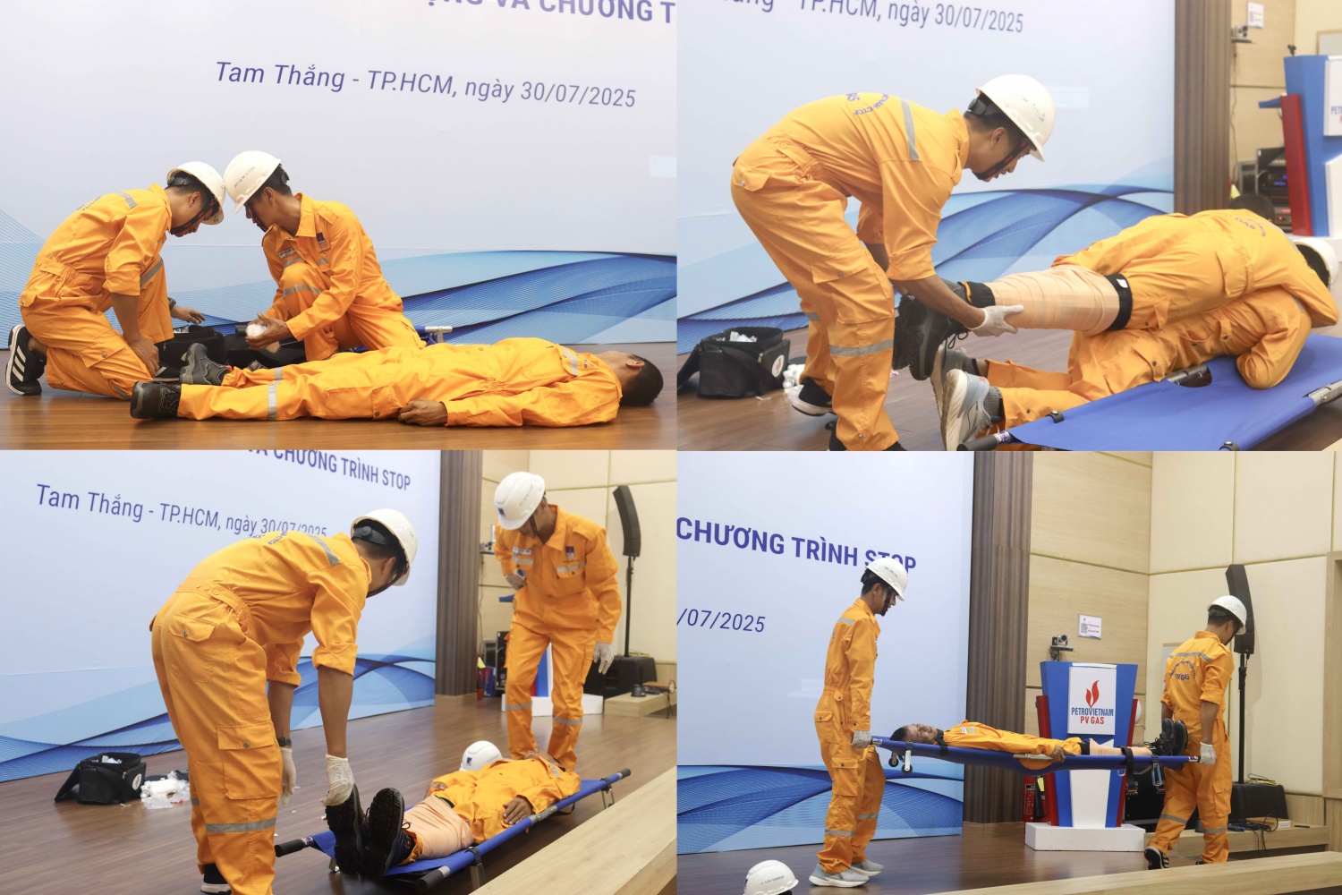 PV GAS SERVICES tổ chức cuộc thi kiến thức an toàn lao động