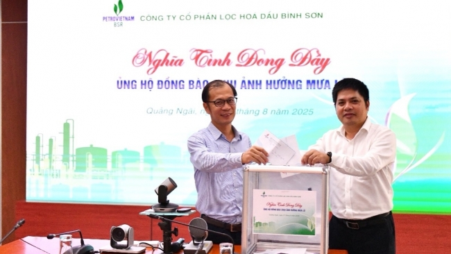 BSR ủng hộ đồng bào bị ảnh hưởng mưa bão ở Bắc Bộ và Bắc Trung Bộ