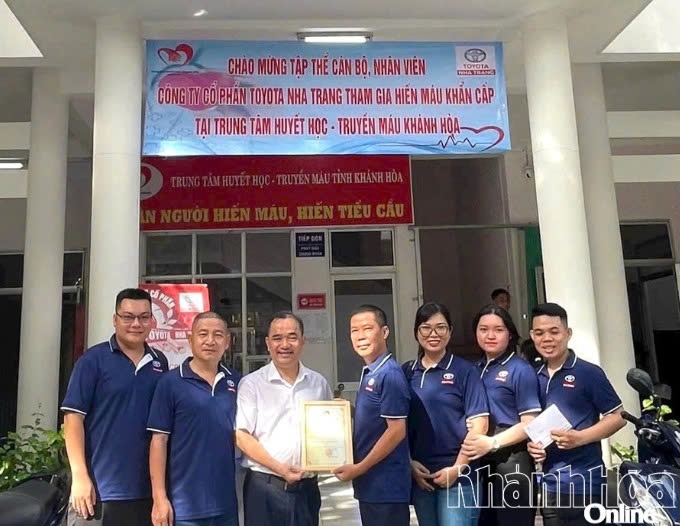 Khánh Hòa: Gần 500 người tham gia Ngày hội hiến máu tình nguyện