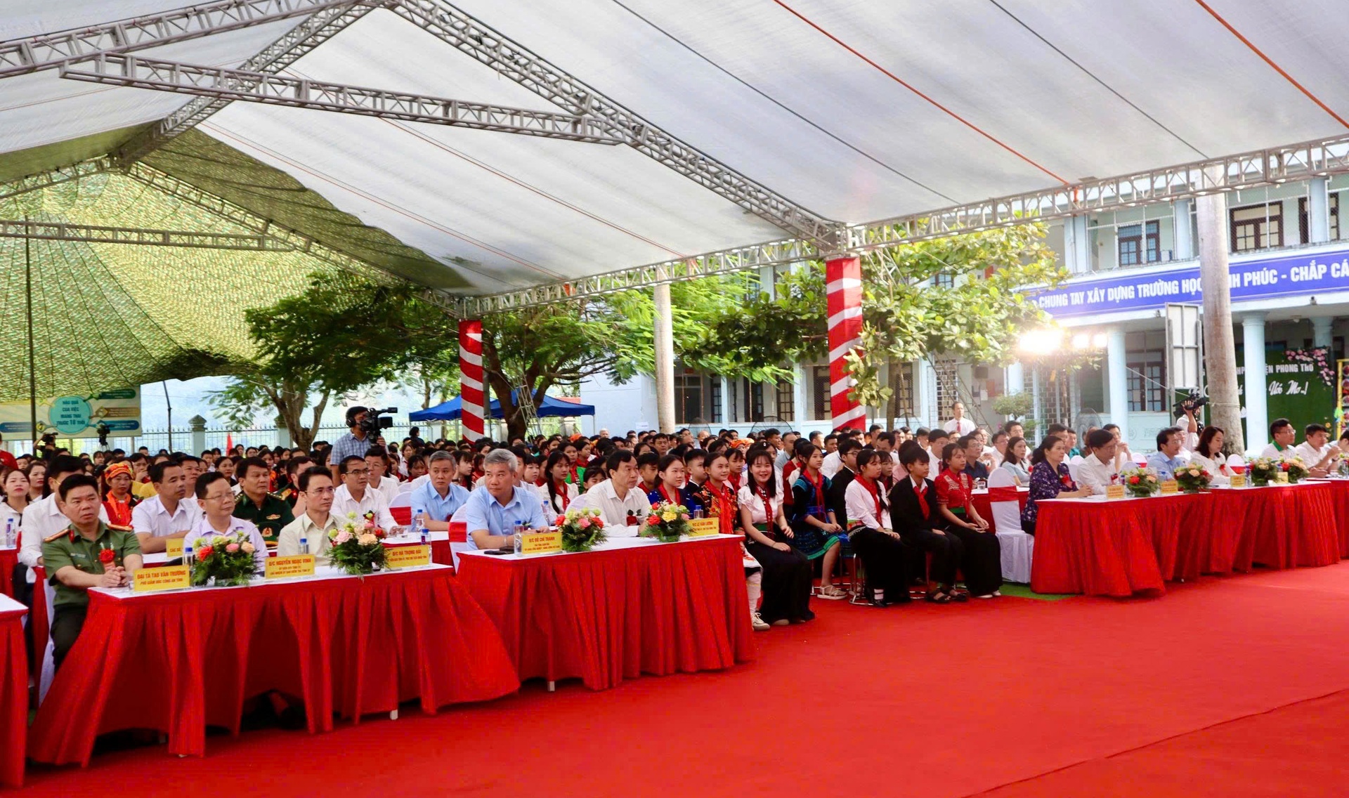 Lai Châu: Khởi công Dự án đầu tư xây dựng Trường phổ thông Dân tộc nội trú Tiểu học và THCS Phong Thổ
