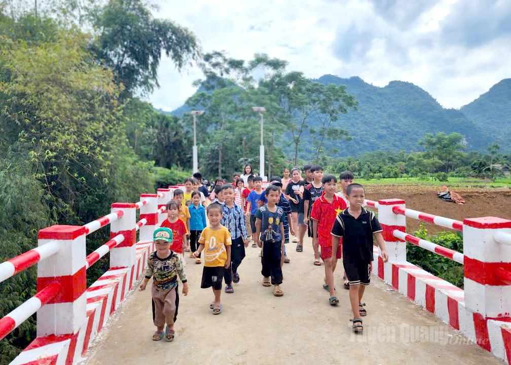 Tuyên Quang: Khánh thành cầu Bến Xá tại xã Tiên Yên