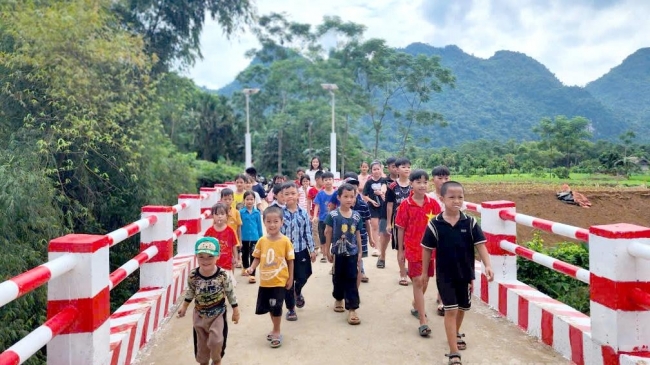 Tuyên Quang: Khánh thành cầu Bến Xá tại xã Tiên Yên