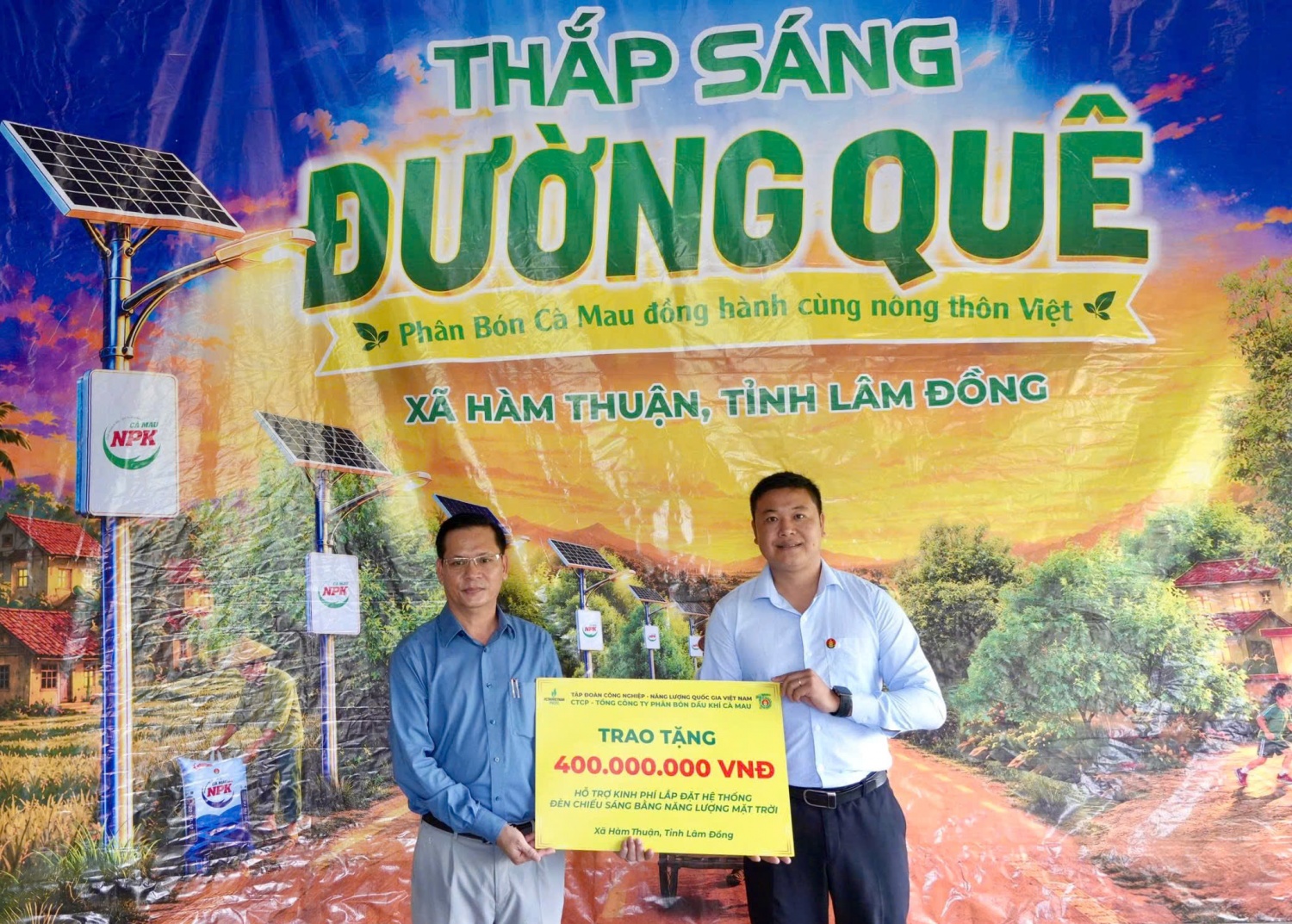 Phân Bón Cà Mau cùng hành trình Phân Bón Cà Mau cùng hành trình