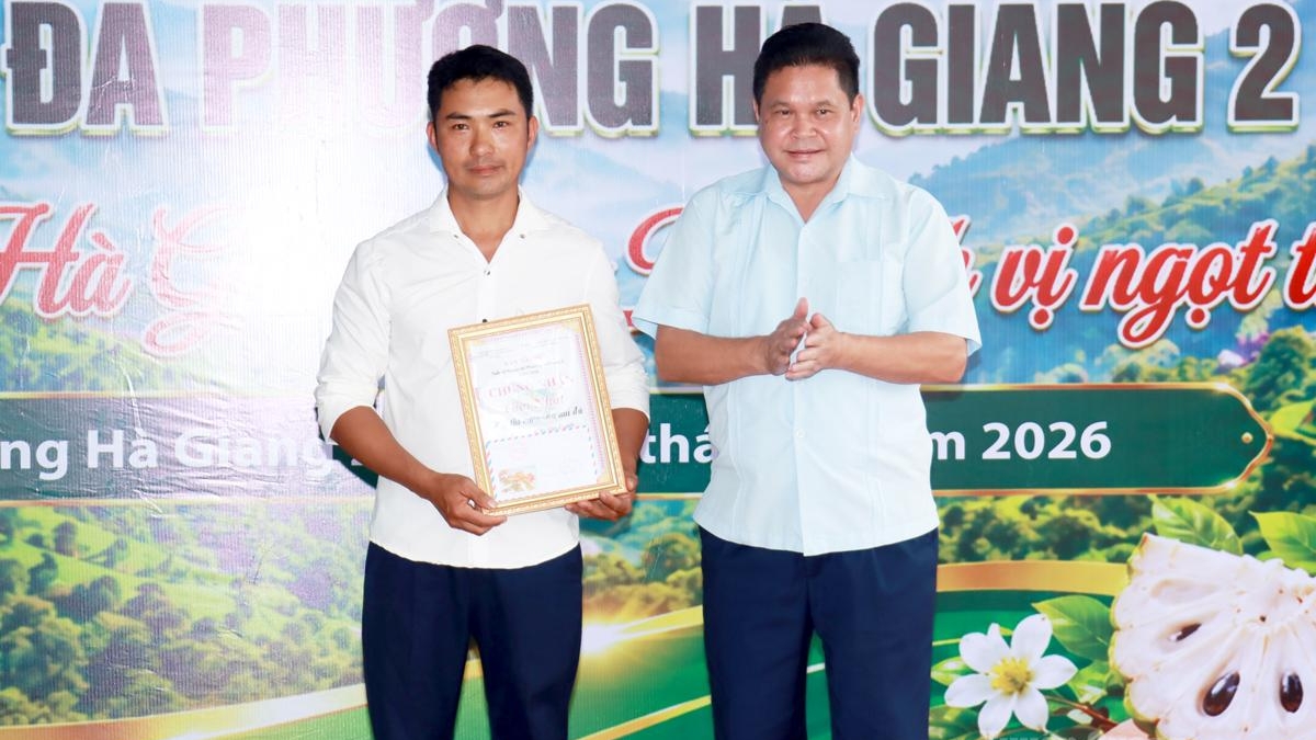 Tuyên Quang: Khai mạc Tuần lễ Na Núi đá phường Hà Giang 2