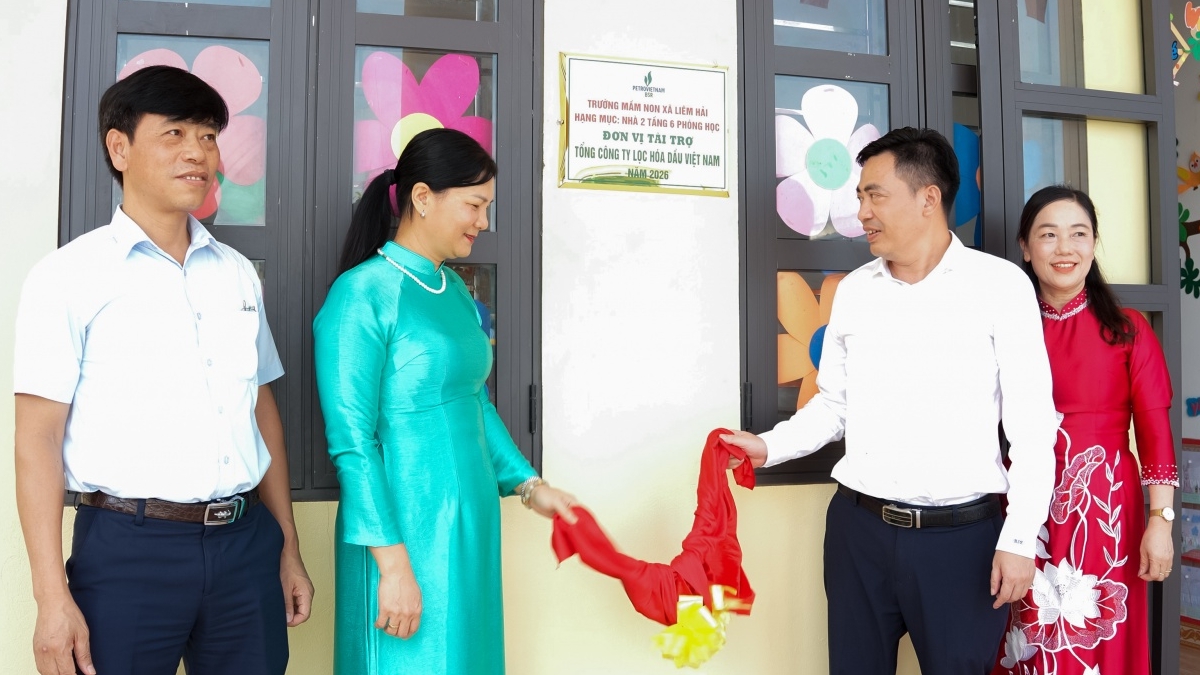 BSR đồng hành cùng xã Ninh Giang khánh thành trường mầm non mới