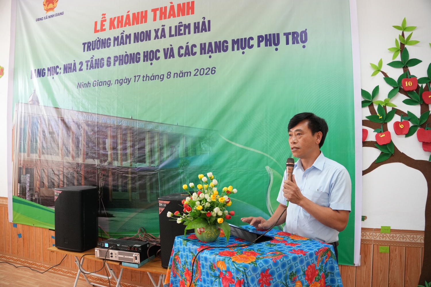 BSR đồng hành cùng xã Ninh Giang khánh thành trường mầm non mới