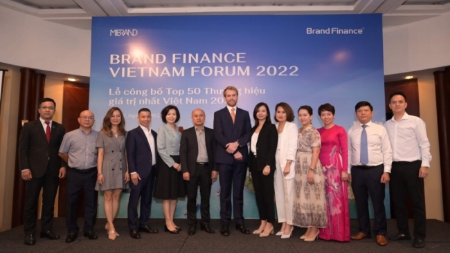 Petrovietnam tiếp tục duy trì vị trí trong Top 10 thương hiệu giá trị nhất Việt Nam năm 2022